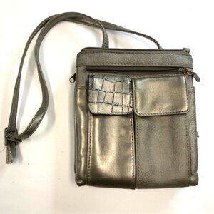 Gray Shoulder Strap Purse